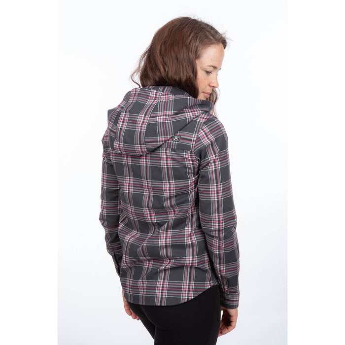 KLIM Womens Ginny Mountain Midweight Stretch Flannel Hoodie