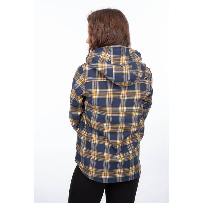 KLIM Womens Ginny Mountain Midweight Stretch Flannel Hoodie