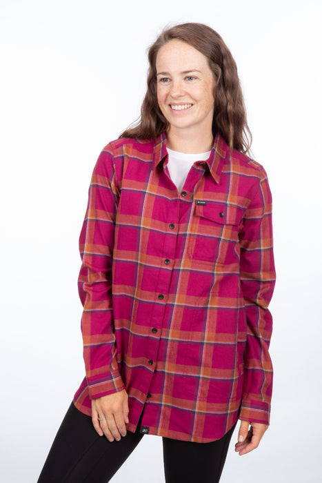 KLIM Womens Kinsey Midweight Flannel Shirt