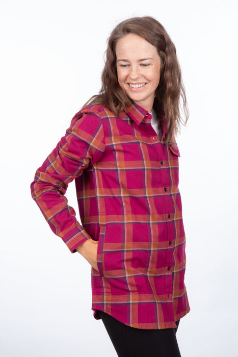 KLIM Womens Kinsey Midweight Flannel Shirt