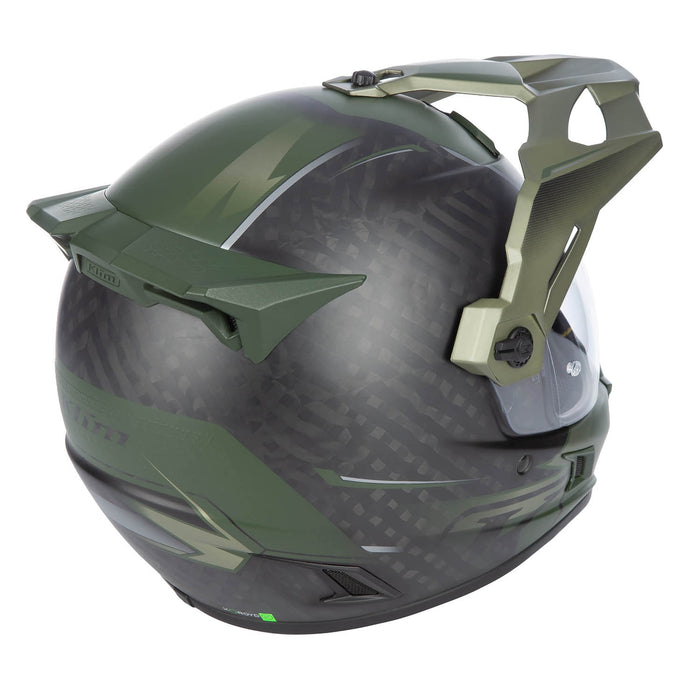 Klim Krios Pro Helmet ECE/DOT - Echo Matte Black - Rifle Green - Oil Green