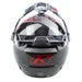 Klim Krios Pro Helmet ECE/DOT (Non-Current) - Spectrum Black - Fiery Red