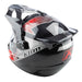 Klim Krios Pro Helmet ECE/DOT (Non-Current) - Spectrum Black - Fiery Red