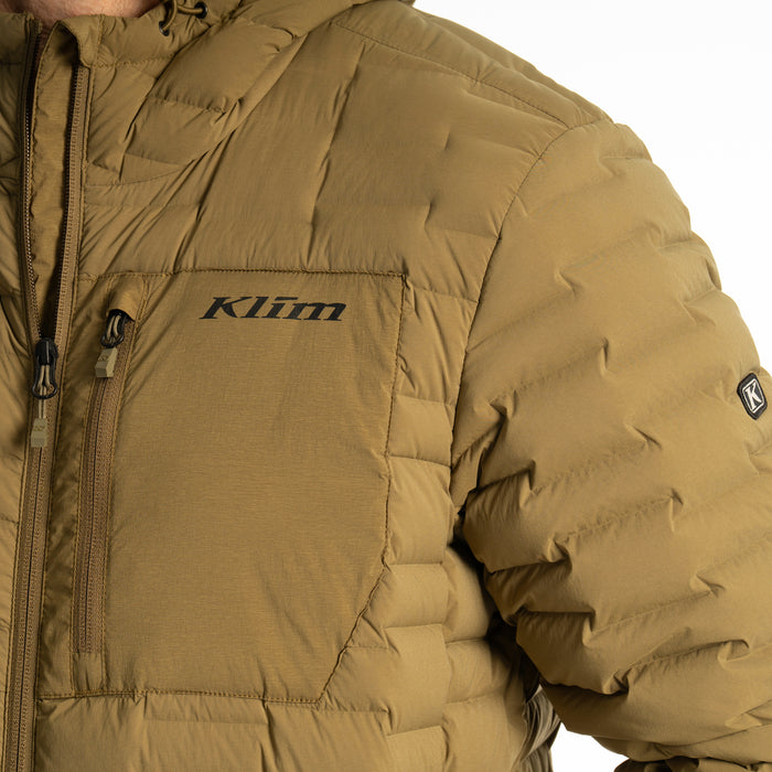 KLIM Mens Boulder Stretch Down Hooded Jacket