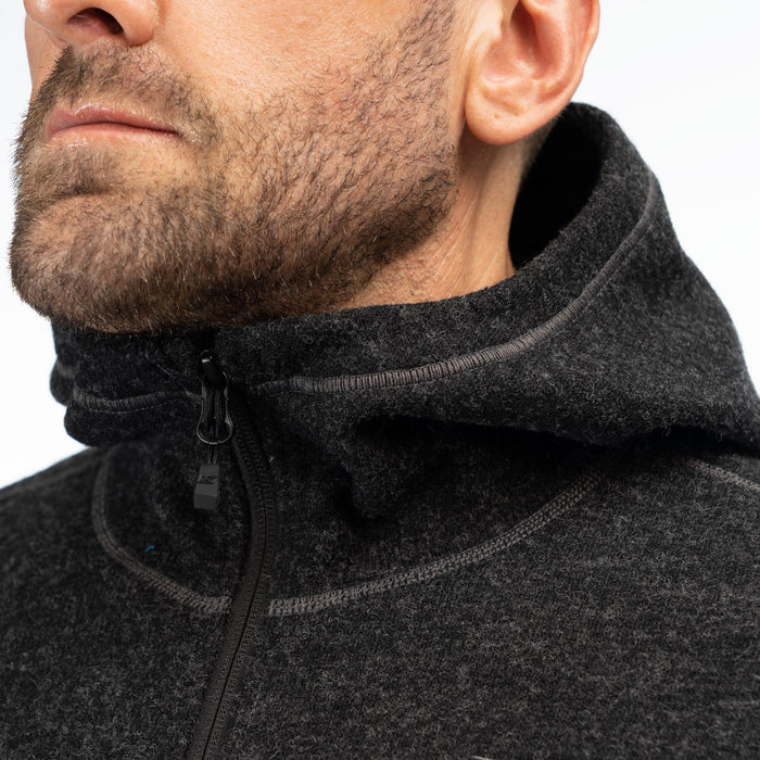 KLIM Mens Bighorn Canyon Wool Fleece Hooded Jacket