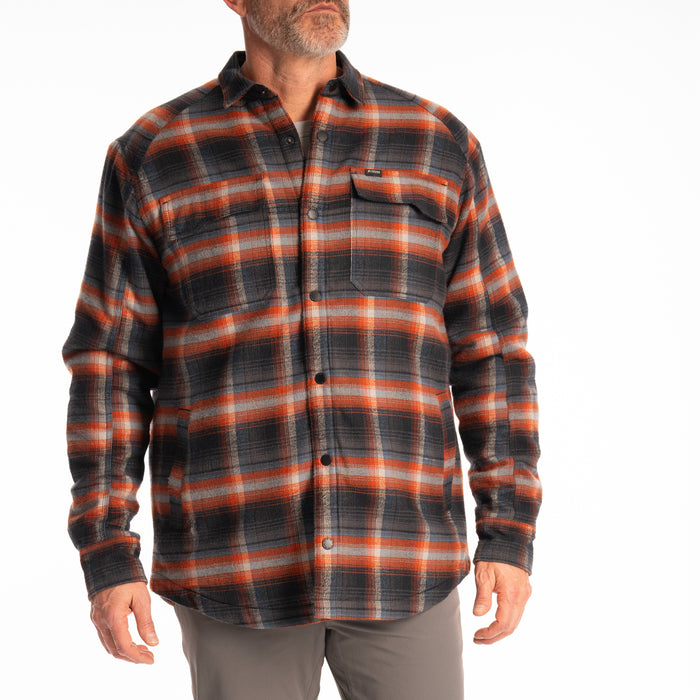 KLIM Mens Bridger Fleece Lined Flannel Shirt