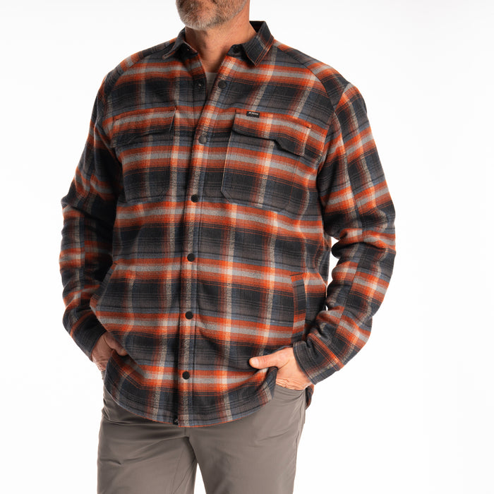 KLIM Mens Bridger Fleece Lined Flannel Shirt