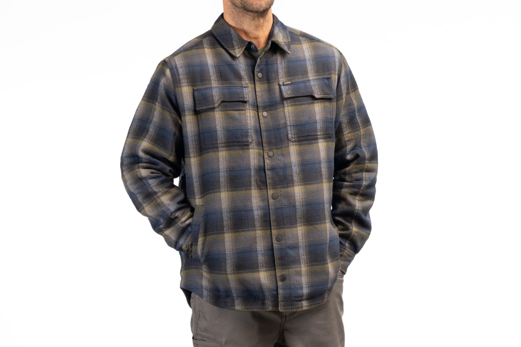 KLIM Mens Bridger Fleece Lined Flannel Shirt