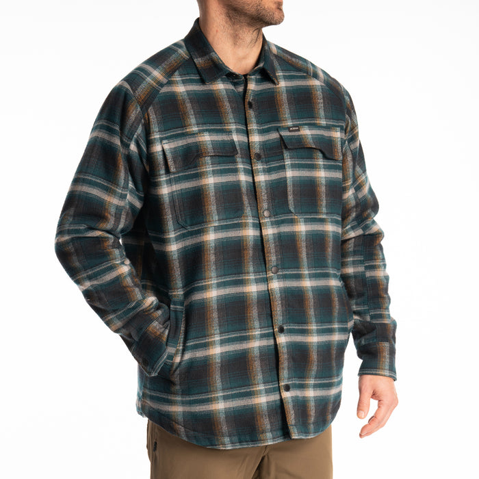 KLIM Mens Bridger Fleece Lined Flannel Shirt