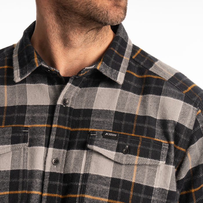 KLIM Mens Owen Heavyweight Flannel Shirt