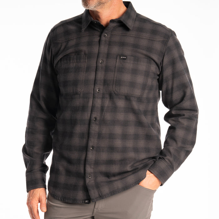 KLIM Mens Table Rock Midweight Flannel Shirt