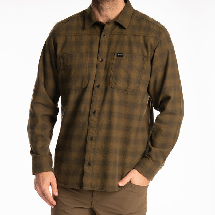 KLIM Mens Table Rock Midweight Flannel Shirt