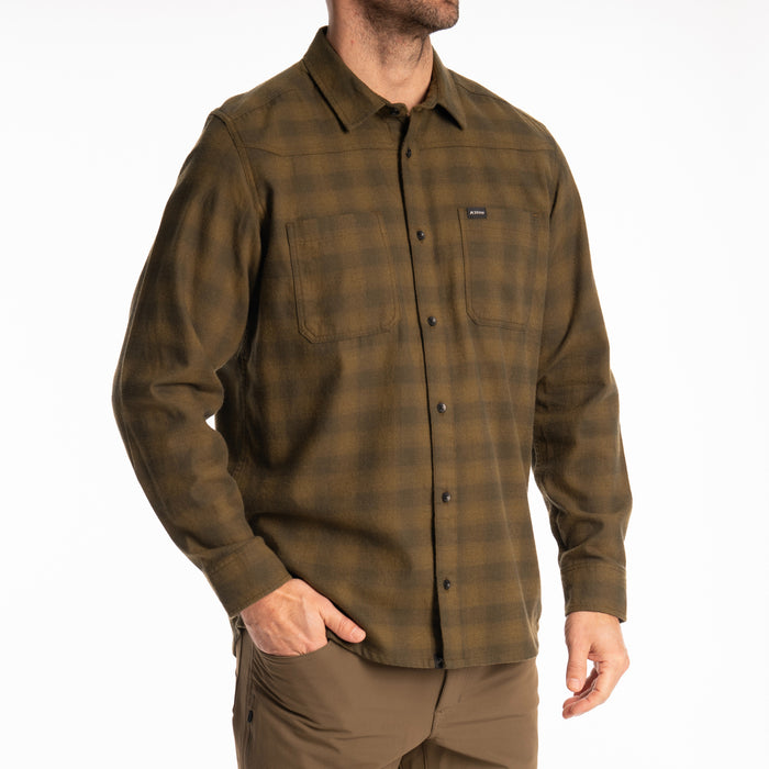 KLIM Mens Table Rock Midweight Flannel Shirt