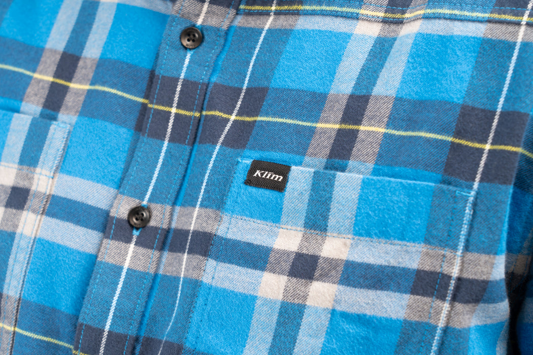 KLIM Mens Table Rock Midweight Flannel Shirt