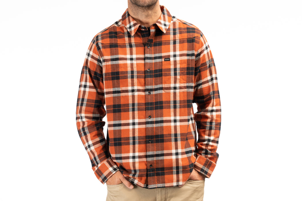 KLIM Mens Table Rock Midweight Flannel Shirt