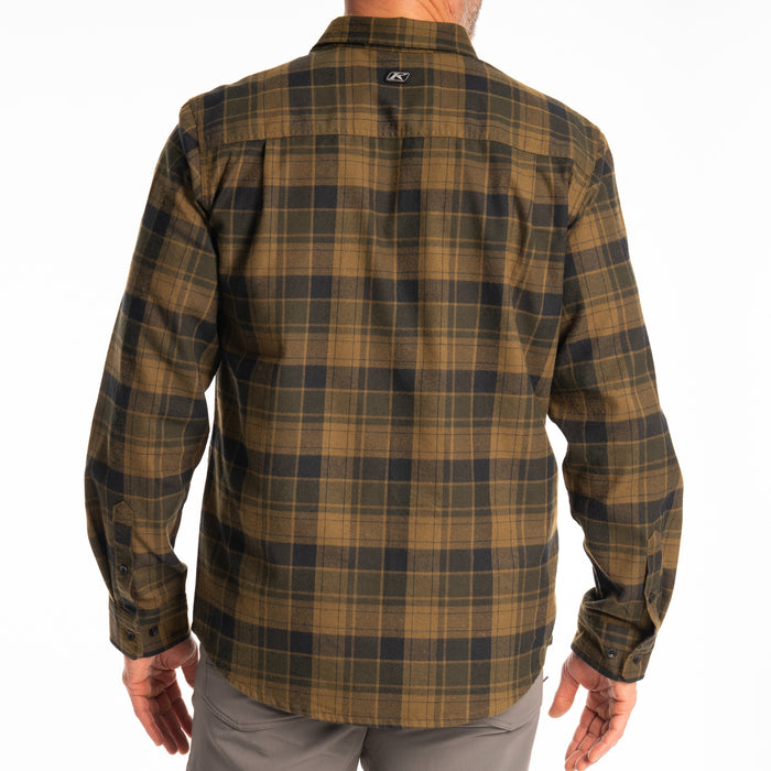 KLIM Mens Cottonwood Midweight Flannel Shirt