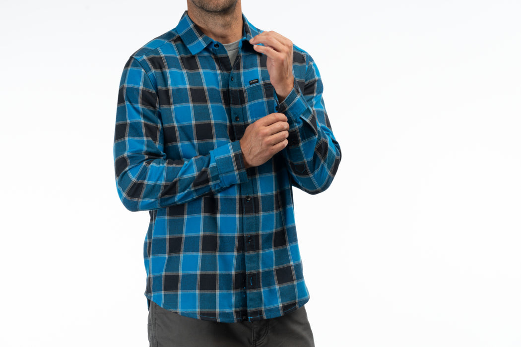 KLIM Mens Cottonwood Midweight Flannel Shirt