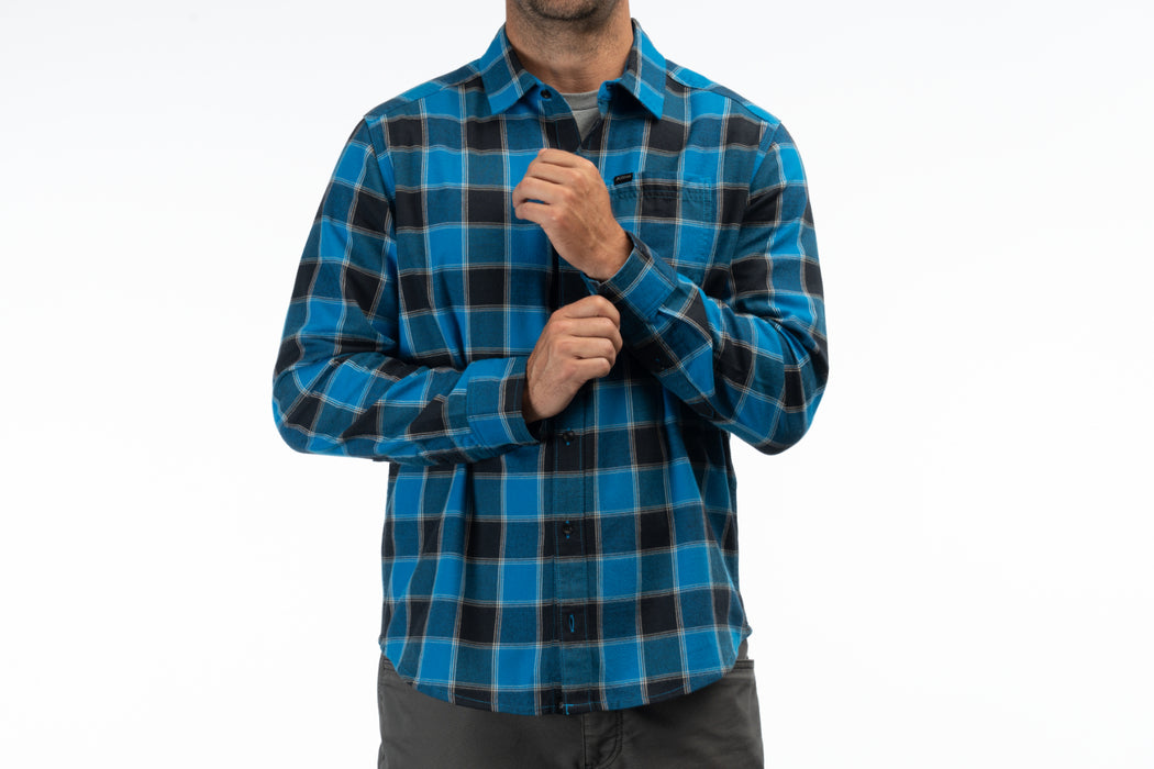 KLIM Mens Cottonwood Midweight Flannel Shirt