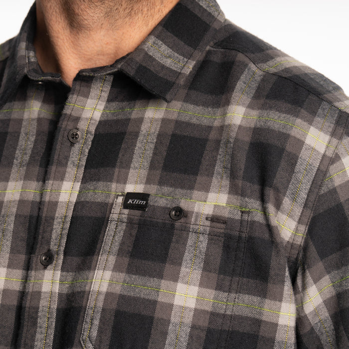 KLIM Mens Alderson Midweight Flannel Shirt