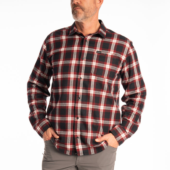 KLIM Mens Alderson Midweight Flannel Shirt