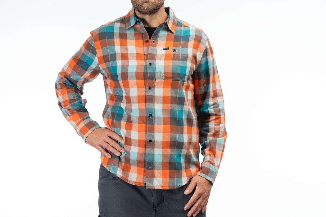 KLIM Mens Alderson Midweight Flannel Shirt