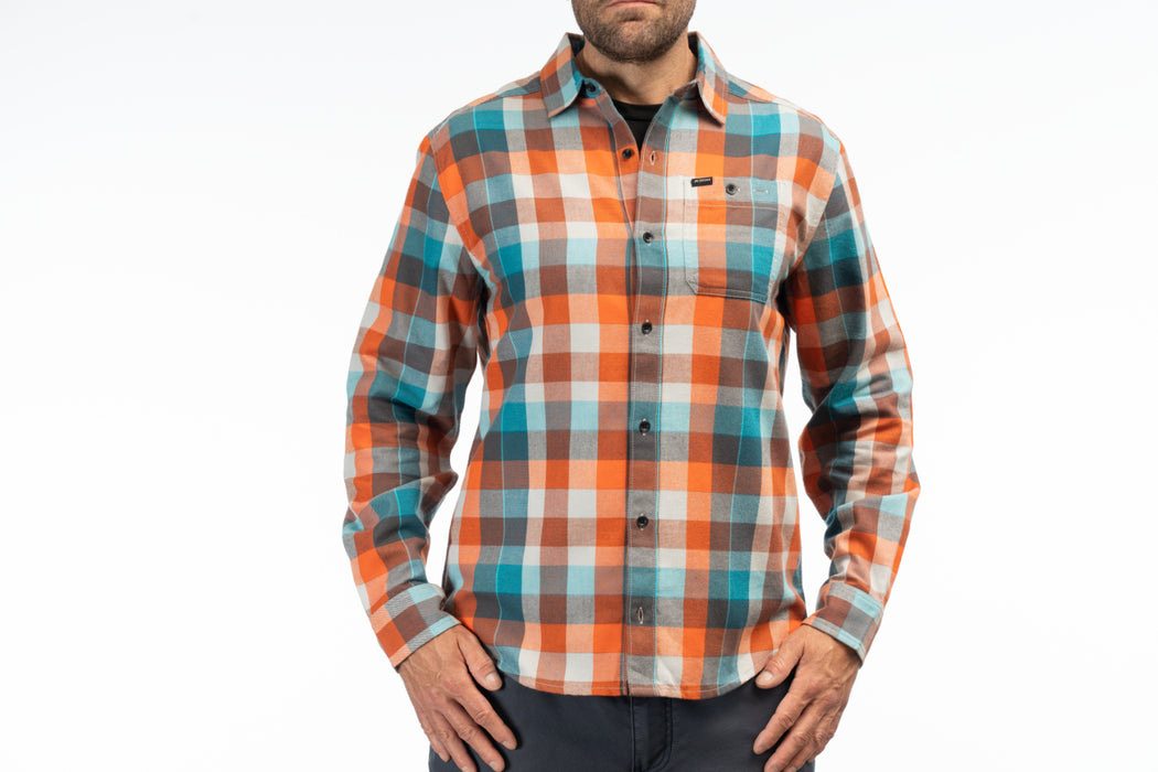 KLIM Mens Alderson Midweight Flannel Shirt