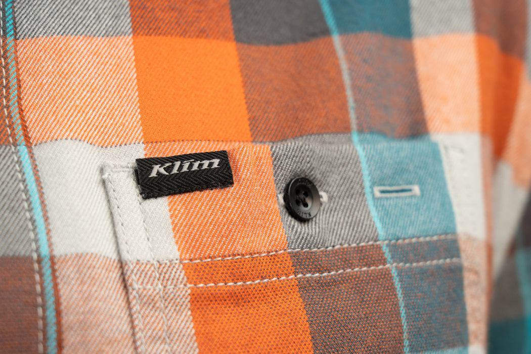 KLIM Mens Alderson Midweight Flannel Shirt