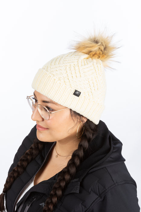 KLIM Chevron Pom Beanie