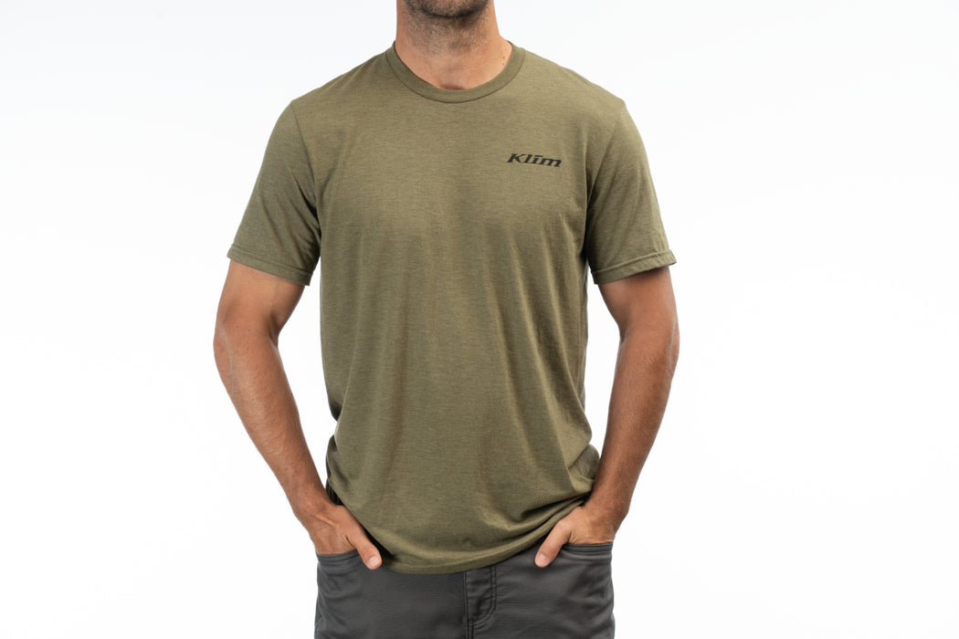 KLIM Mens Mountain Peak Tri-blend Tee