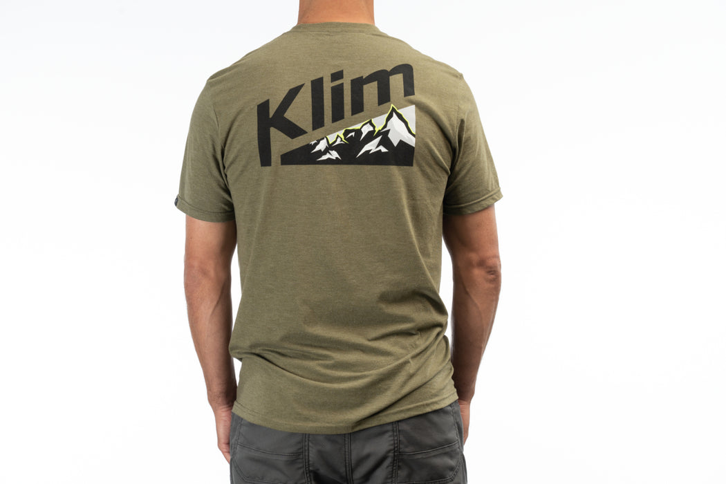 KLIM Mens Mountain Peak Tri-blend Tee