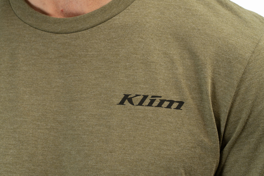 KLIM Mens Mountain Peak Tri-blend Tee