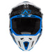Klim F3 Carbon Helmet ECE - Non-Current - DNA Electric Blue Lemonade - White, view 5