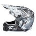 Klim F3 Carbon Helmet ECE - Non-Current - Unruly Black - White, view 3