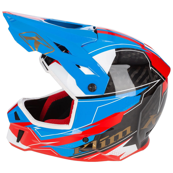 Klim F3 Carbon Helmet ECE - Non-Current - Velocity Anthem, view 3