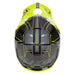 Klim F3 Carbon Helmet ECE - Non-Current - Velocity Black - Hi-Vis, view 6
