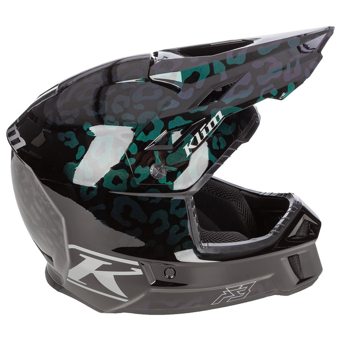 Klim F3 Carbon Helmet ECE - Non-Current - Wild - Chameleon, view 4