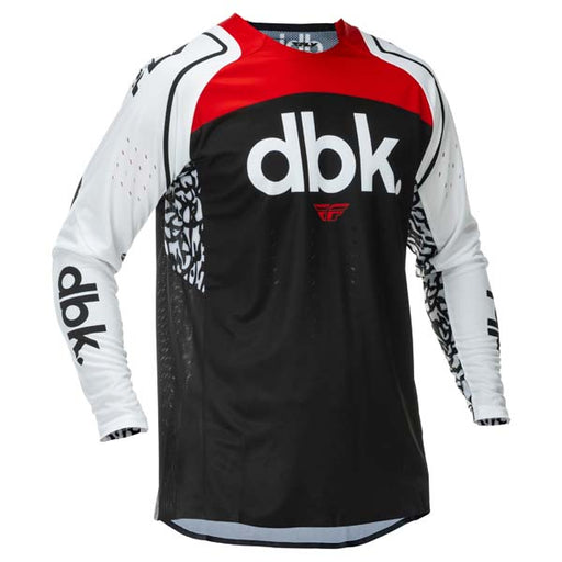 Fly Racing Mens Evolution DST DBK Jersey - Black/White/Red