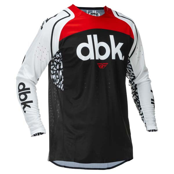 Fly Racing Mens Evolution DST DBK Jersey - Black/White/Red