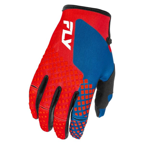 Fly Racing Mens Kinetic Gloves - Red/White/Blue