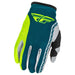 Fly Racing Mens Lite LE Gloves - Grey/Lime/Teal