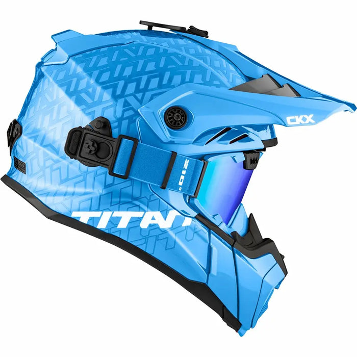 CKX Titan Original Roar Trail and Backcountry Helmet with 210° Goggles