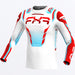 FXR Vapor Air MX Jersey 2025 - Scorch White, front view