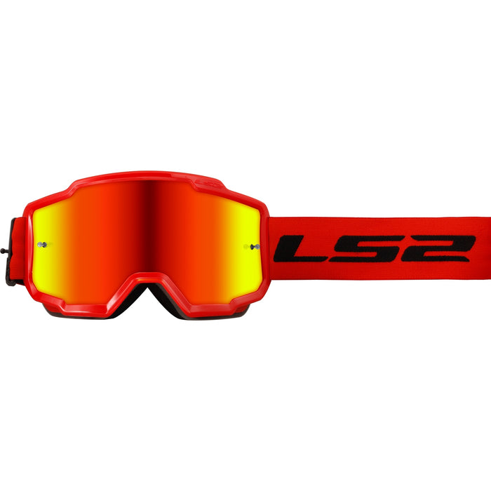 LS2 Charger Goggle with Anti-Fog Clear Lens