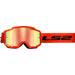 LS2 Charger Goggle with Anti-Fog Clear Lens