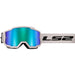 LS2 Charger Goggle with Anti-Fog Clear Lens