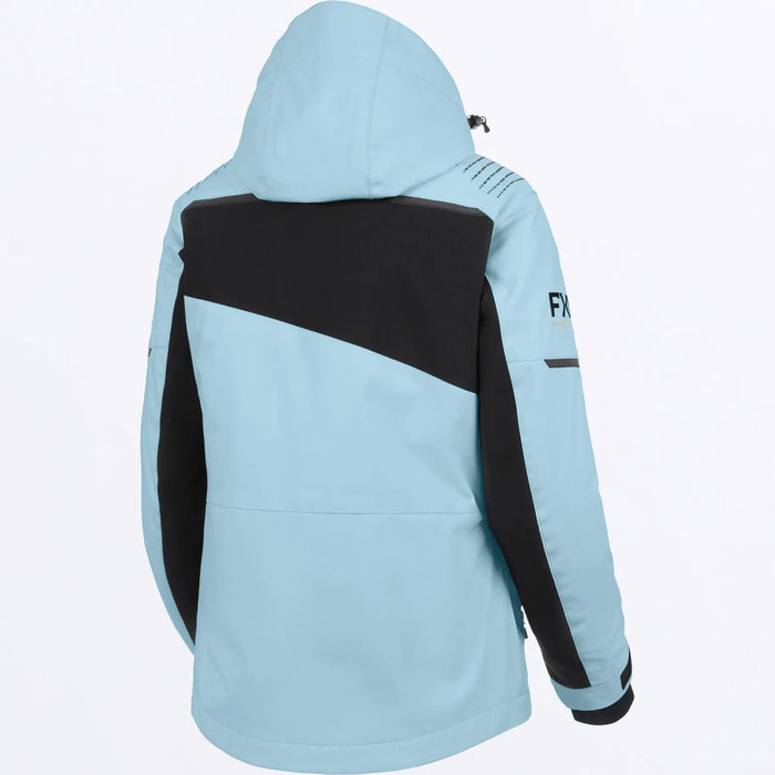 FXR Womens Edge 2-in-1 Jacket - Maui Blue/Black, view 2