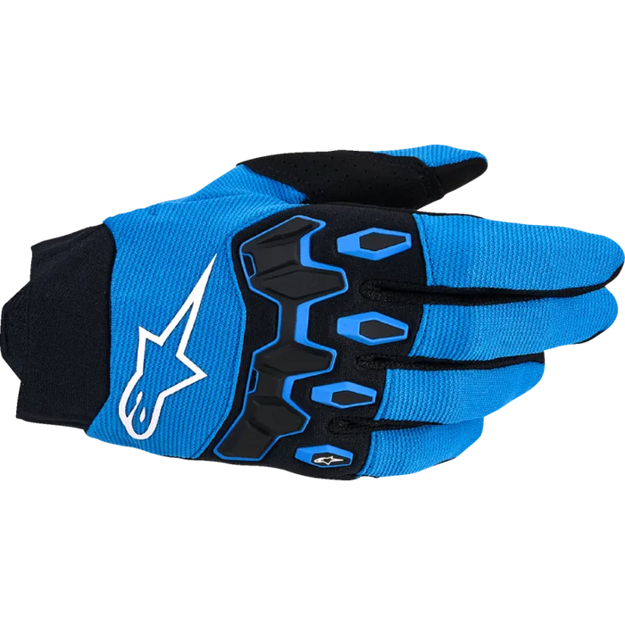 Alpinestars Mens Full Bore V2 Gloves - Blue/Black - Front