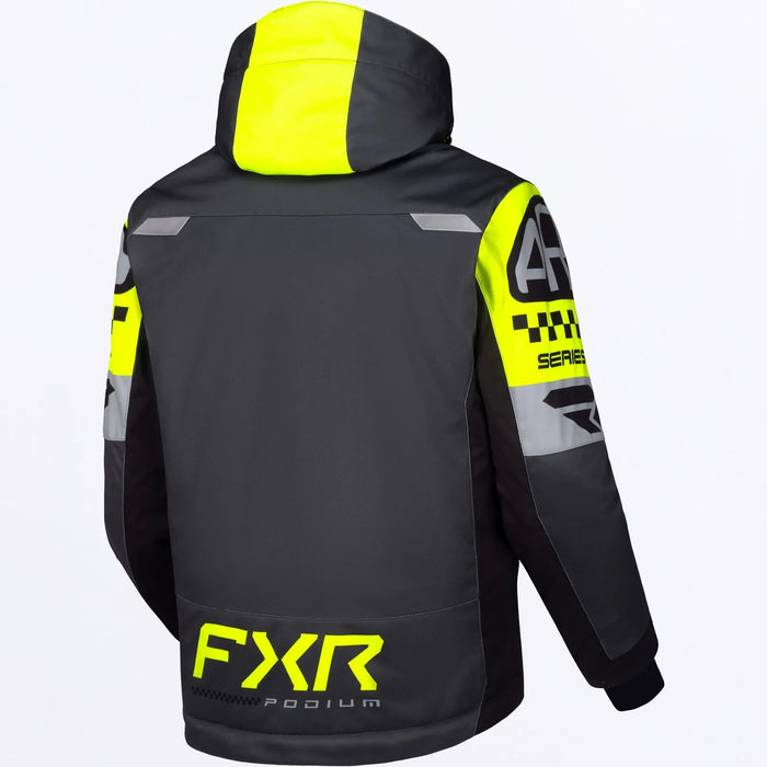FXR Mens Podium Jacket - HiVis, view 2