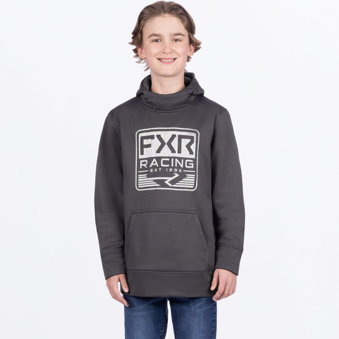 FXR Youth Emblem Tech Pullover Hoodie