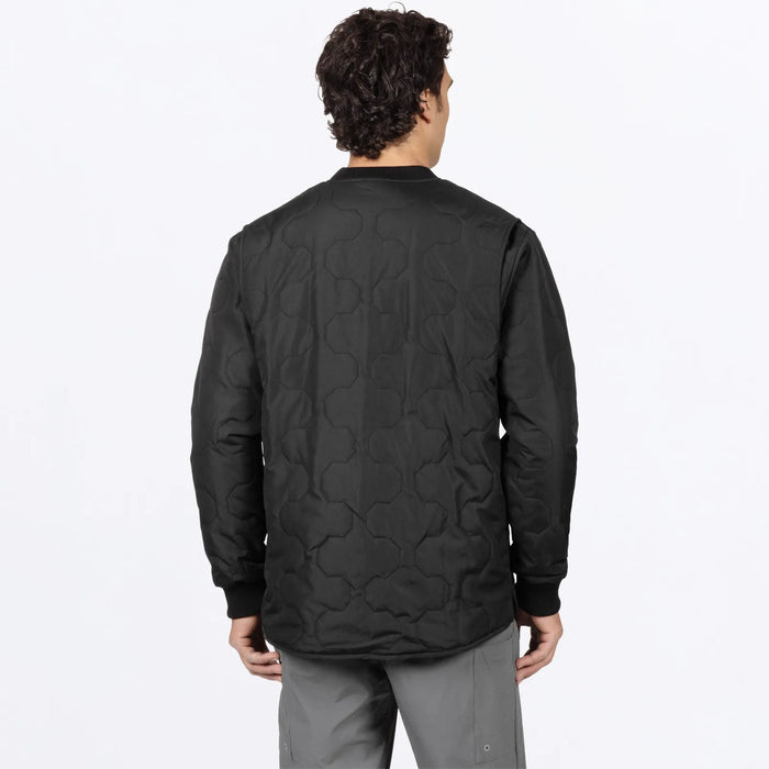 FXR Mens Rig Quilted Jacket - Black, view 2